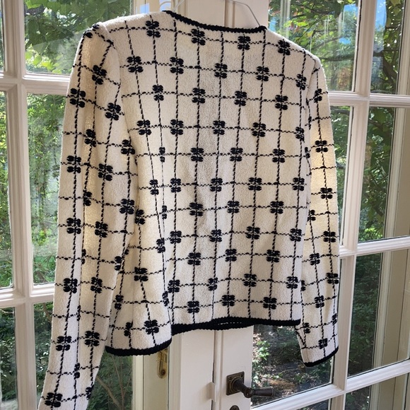 Dunollie looms sweater jacket approx Sz S - Picture 5 of 7